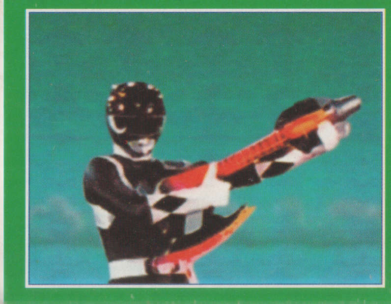 MERLIN COLLECTABLE POWER RANGERS STICKER #108