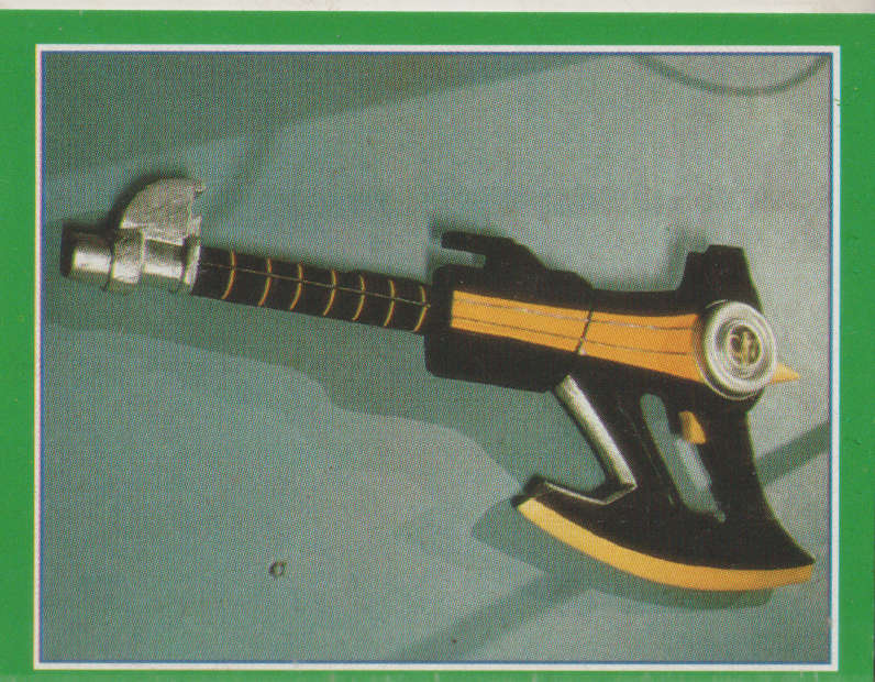 MERLIN COLLECTABLE POWER RANGERS STICKER #107