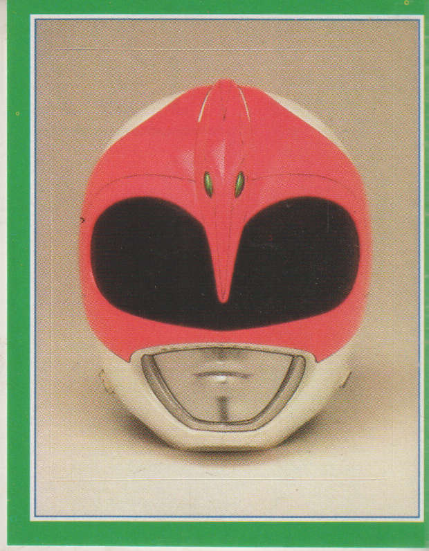 MERLIN COLLECTABLE POWER RANGERS STICKER #127