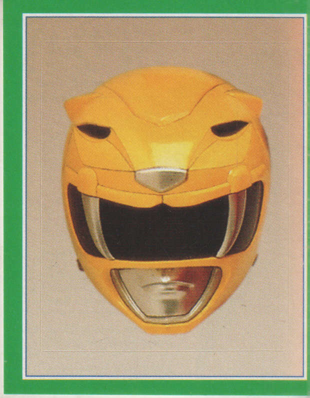MERLIN COLLECTABLE POWER RANGERS STICKER #129