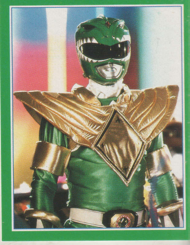 MERLIN COLLECTABLE POWER RANGERS STICKER #139