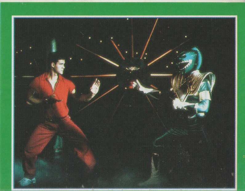 MERLIN COLLECTABLE POWER RANGERS STICKER #142