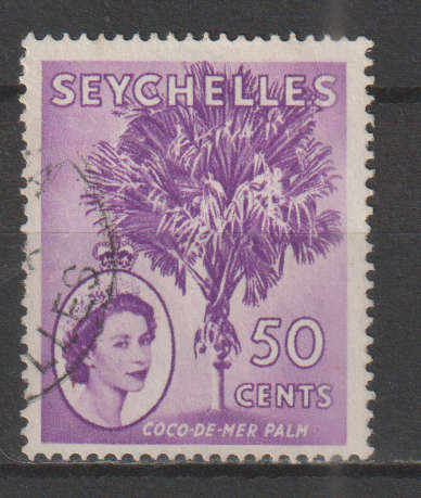 SEYCHELLES 1954 Local Motives UNH SG 144A