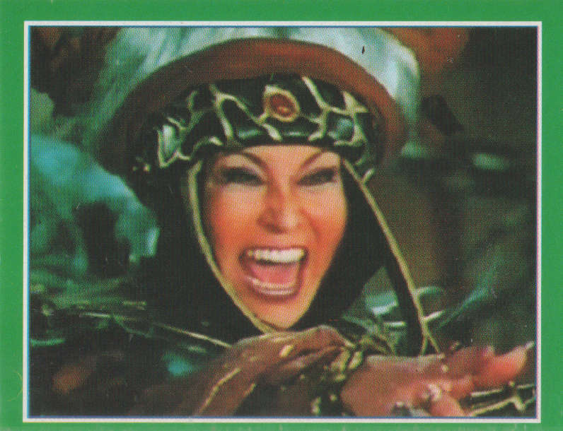 MERLIN COLLECTABLE POWER RANGERS STICKER #152
