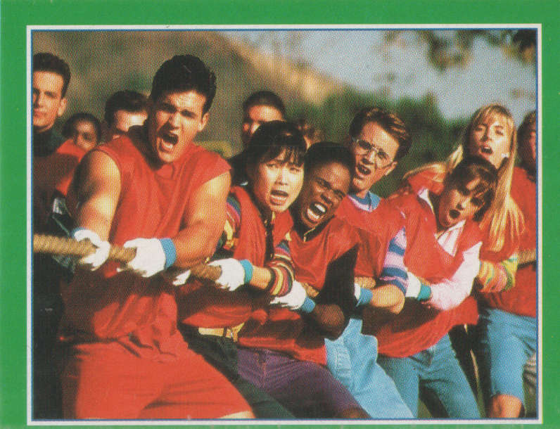 MERLIN COLLECTABLE POWER RANGERS STICKER #182