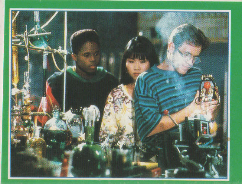 MERLIN COLLECTABLE POWER RANGERS STICKER #195
