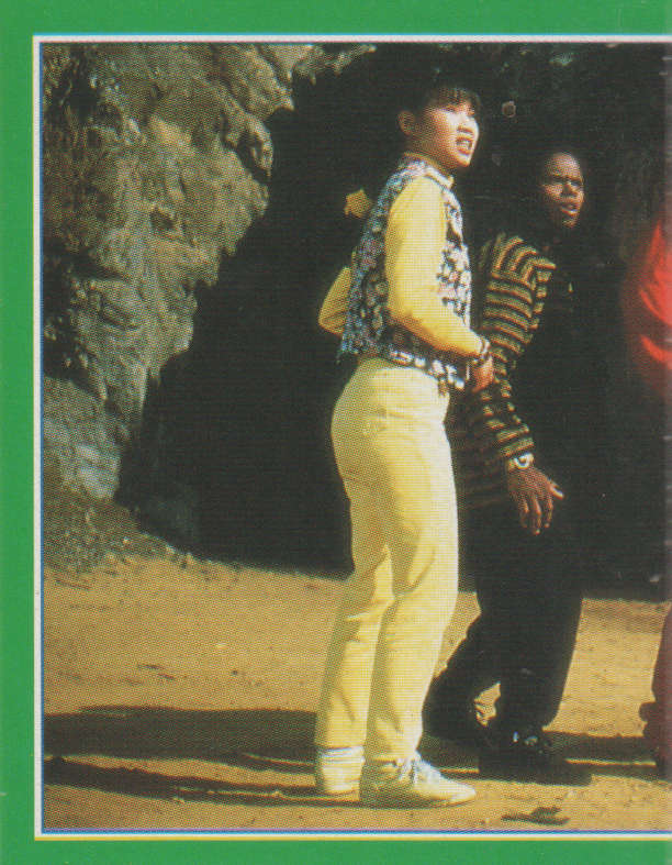 MERLIN COLLECTABLE POWER RANGERS STICKER #197
