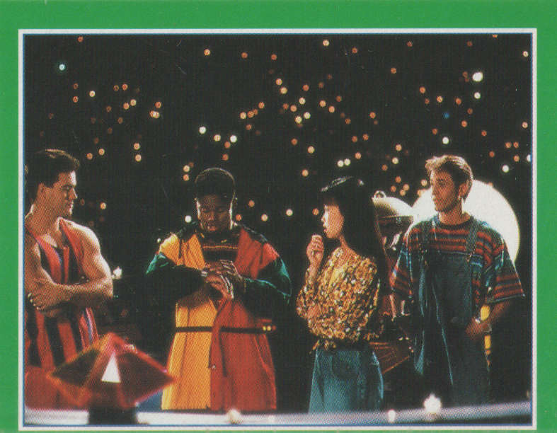 MERLIN COLLECTABLE POWER RANGERS STICKER #201