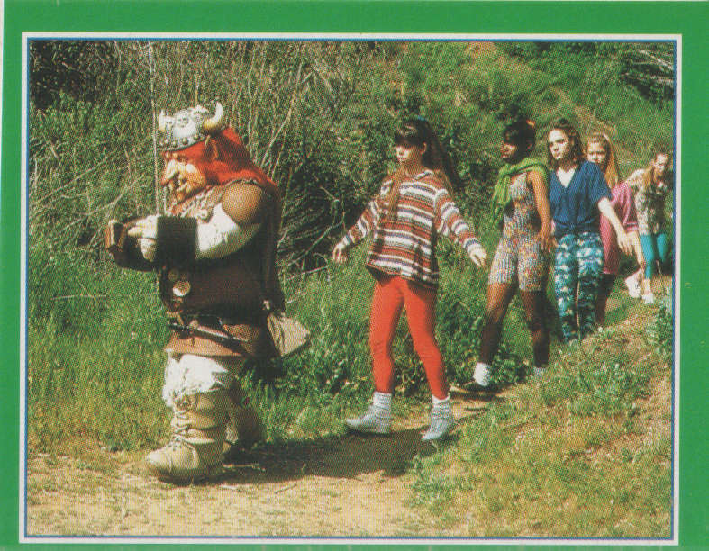 MERLIN COLLECTABLE POWER RANGERS STICKER #209