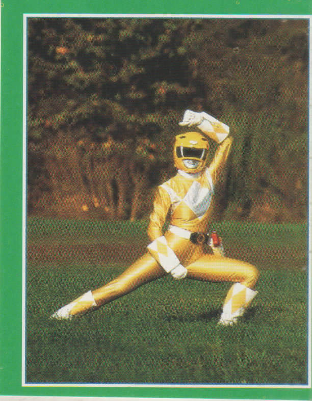MERLIN COLLECTABLE POWER RANGERS STICKER #219