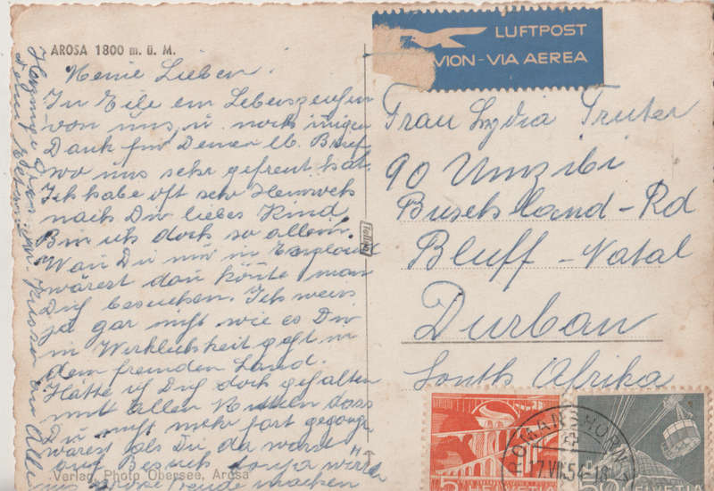 USED POST CARD