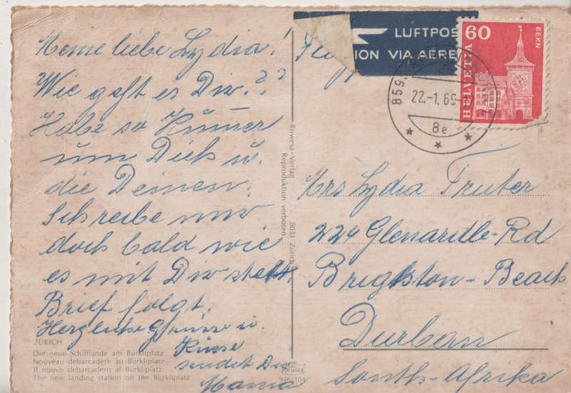 USED POST CARD