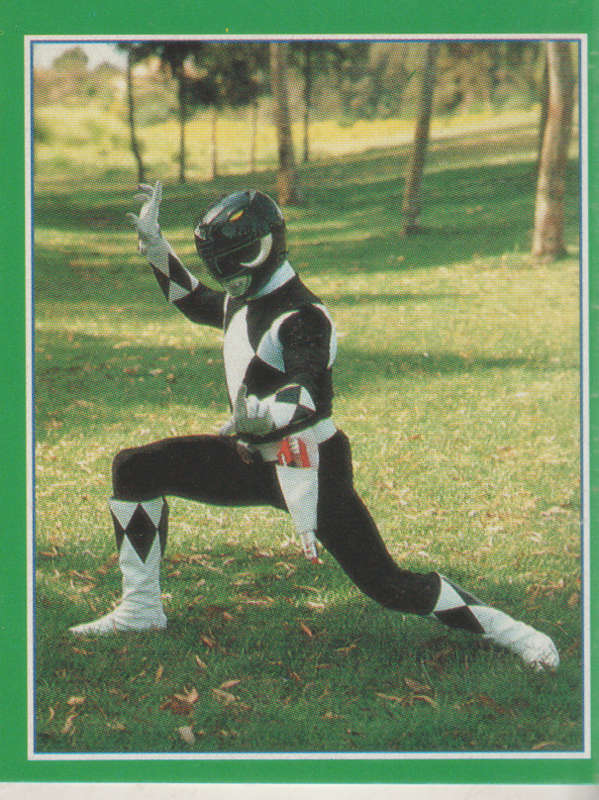 MERLIN COLLECTABLE POWER RANGERS STICKER #223