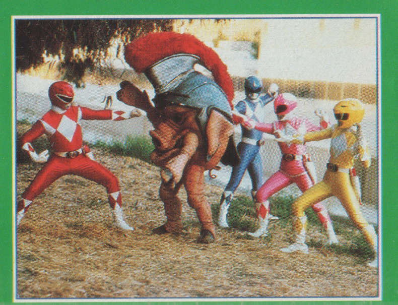 MERLIN COLLECTABLE POWER RANGERS STICKER #230