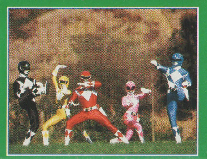 MERLIN COLLECTABLE POWER RANGERS STICKER #231