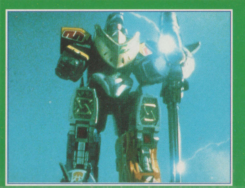 MERLIN COLLECTABLE POWER RANGERS STICKER #240