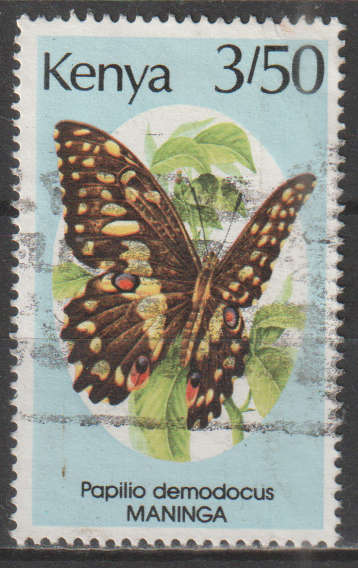 KENYA 1988 Butterflies UNH SG 444