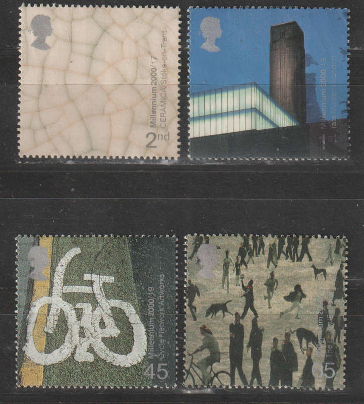 GB 2000 Art and Craft UNH SG 2142-5