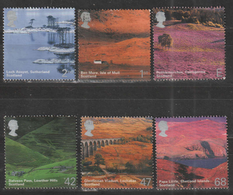 GB 2003 Scotland UNH SG 2385-90