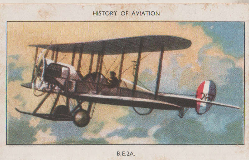 CIGARETTE CARD HISTORY OF AVIATION #3