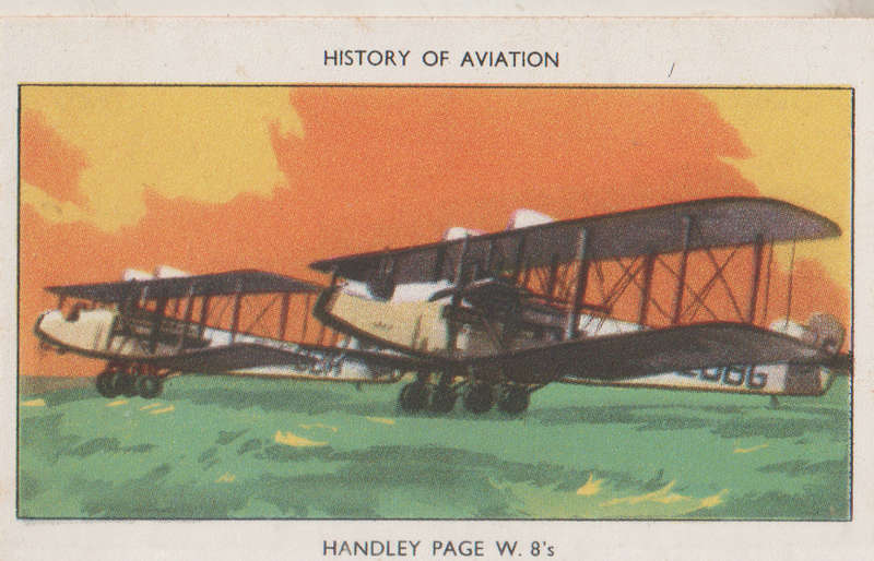 CIGARETTE CARD HISTORY OF AVIATION #16