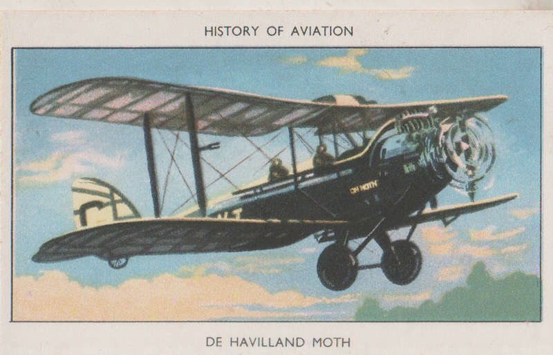 CIGARETTE CARD HISTORY OF AVIATION #18