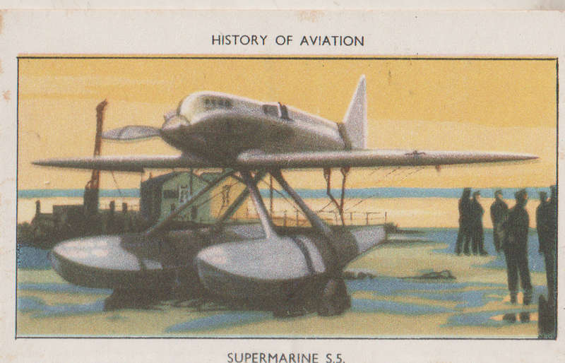 CIGARETTE CARD HISTORY OF AVIATION #21