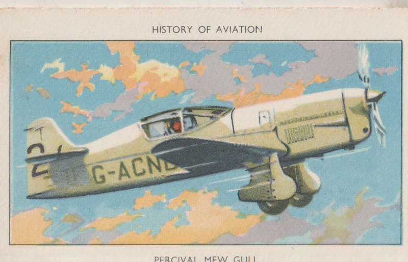 CIGARETTE CARD HISTORY OF AVIATION #31