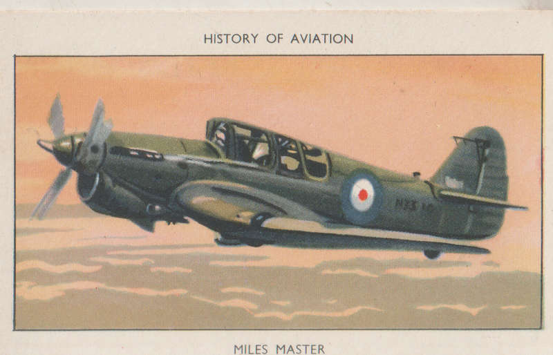 CIGARETTE CARD HISTORY OF AVIATION #35