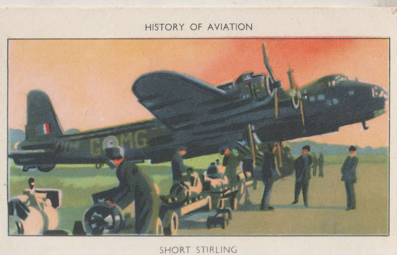 CIGARETTE CARD HISTORY OF AVIATION #36