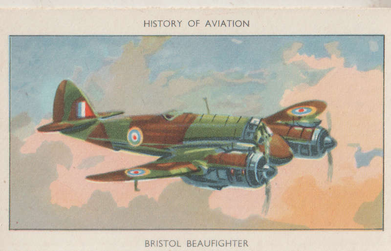 CIGARETTE CARD HISTORY OF AVIATION #37