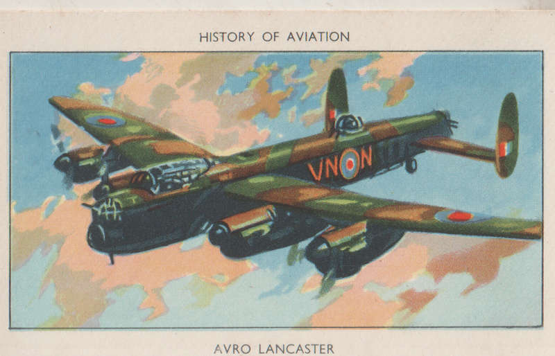 CIGARETTE CARD HISTORY OF AVIATION #39