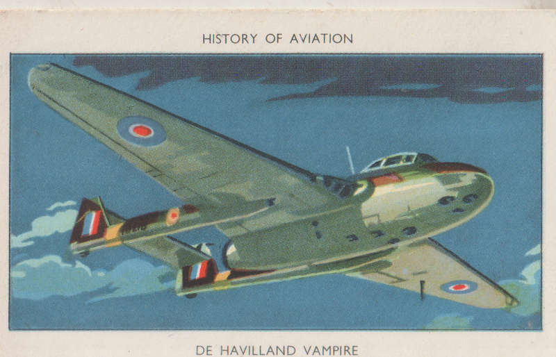 CIGARETTE CARD HISTORY OF AVIATION #43