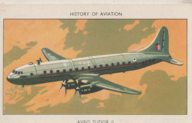 CIGARETTE CARD HISTORY OF AVIATION #47