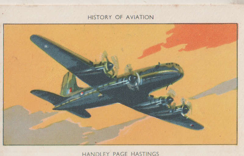 CIGARETTE CARD HISTORY OF AVIATION #48