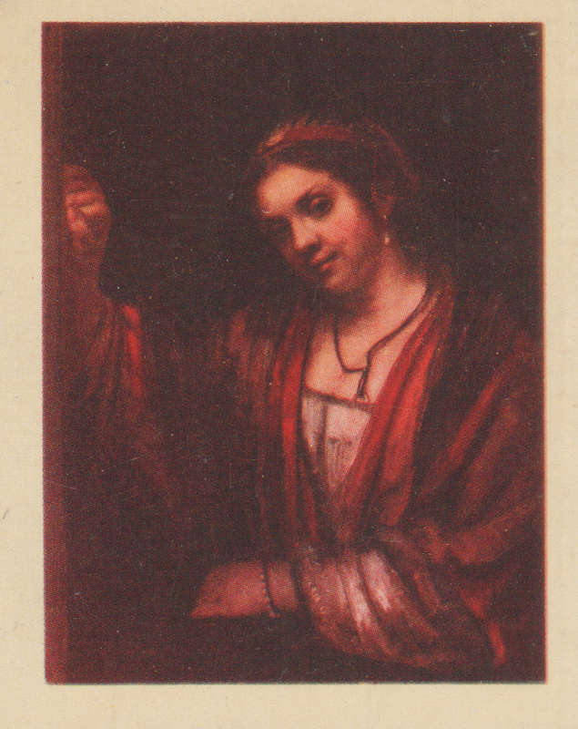 CIGARETTE CARD FAMOUS WORKS OF ART #37