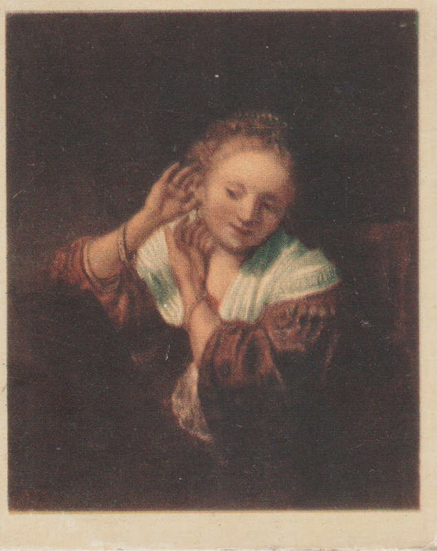 CIGARETTE CARD FAMOUS WORKS OF ART #39