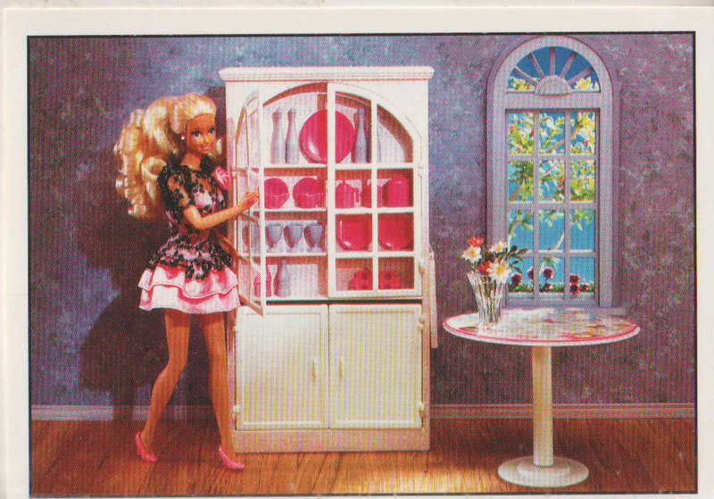 PANINI BARBIE STYLE COLLECTABLE STICKER #1