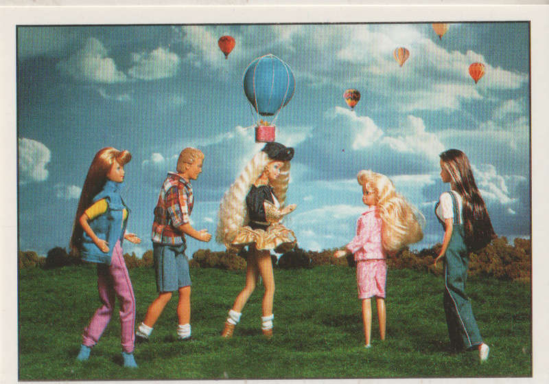 PANINI BARBIE STYLE COLLECTABLE STICKER #2