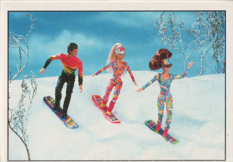 PANINI BARBIE STYLE COLLECTABLE STICKER #4