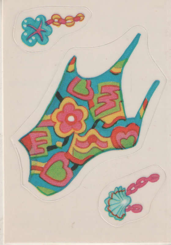 PANINI BARBIE STYLE COLLECTABLE STICKER #S5