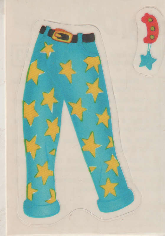 PANINI BARBIE STYLE COLLECTABLE STICKER #S13