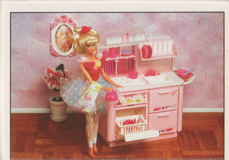 PANINI BARBIE STYLE COLLECTABLE STICKER #22