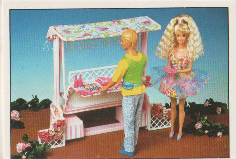 PANINI BARBIE STYLE COLLECTABLE STICKER #34