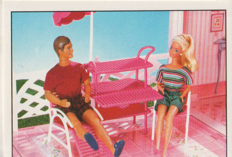 PANINI BARBIE STYLE COLLECTABLE STICKER #46