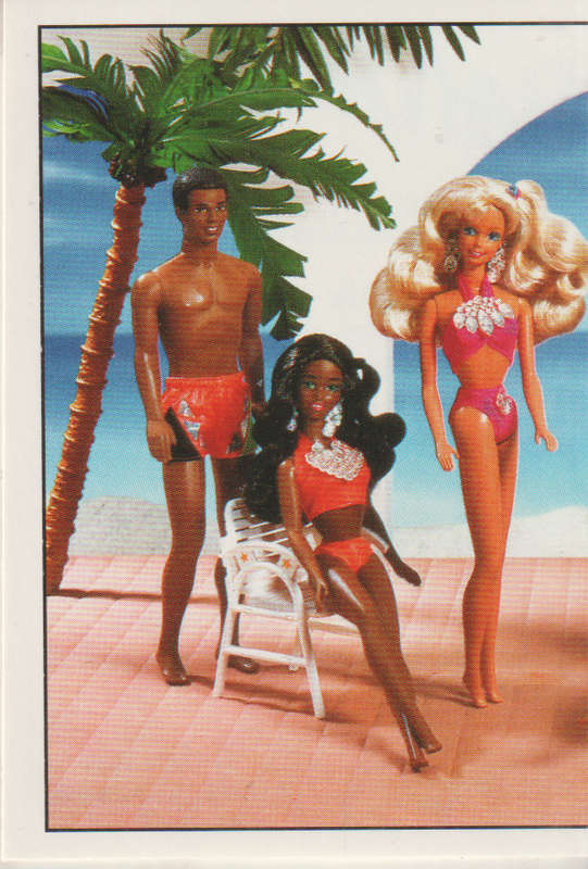PANINI BARBIE STYLE COLLECTABLE STICKER #50