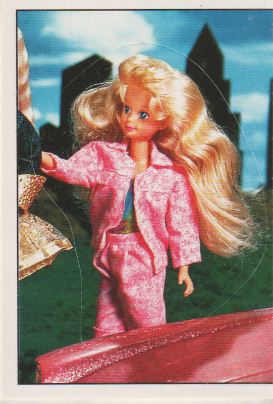 PANINI BARBIE STYLE COLLECTABLE STICKER #58