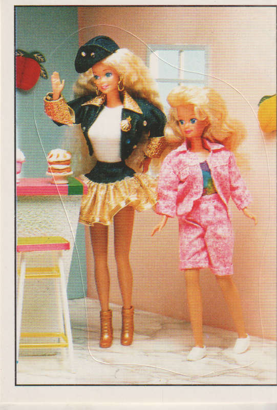 PANINI BARBIE STYLE COLLECTABLE STICKER #59