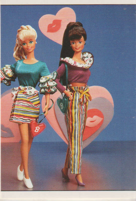 PANINI BARBIE STYLE COLLECTABLE STICKER #84