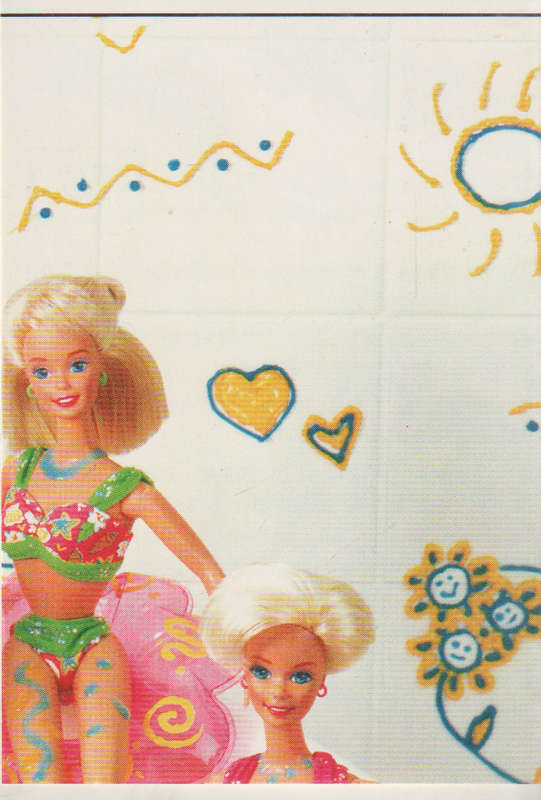 PANINI BARBIE STYLE COLLECTABLE STICKER #89